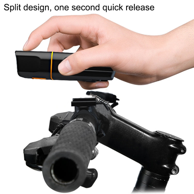 TK3 USB Charging Bicycle Light LED Flashlight (10 Hours, T6 + A02 Lamp)