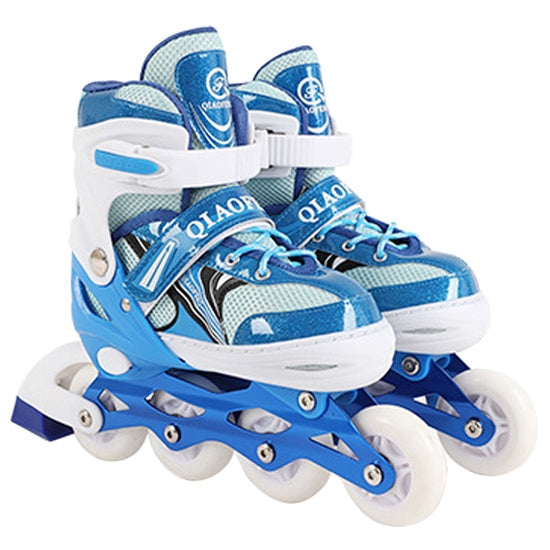 Children Flash Single-row Roller Skates Skating Shoes, Full Flash, Size : L