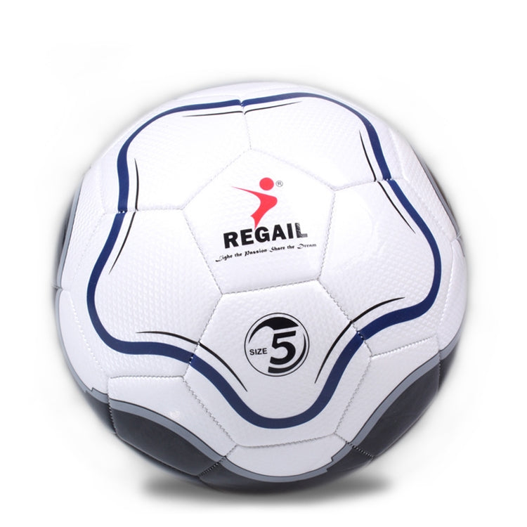 REGAIL No.5 PU Leather Machine Stitched Football