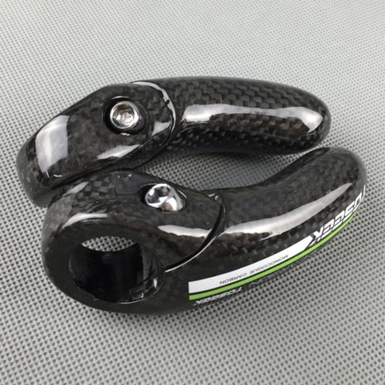 TOSEEK 1 Pair 3K Full Carbon Fiber Mountain Bike Vice Grip Bicycle Handle