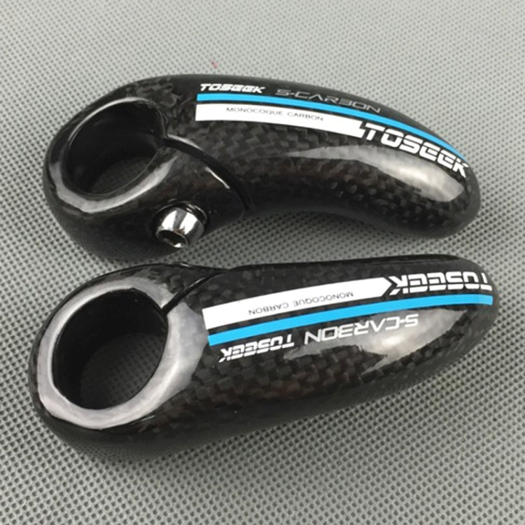 TOSEEK 1 Pair 3K Full Carbon Fiber Mountain Bike Vice Grip Bicycle Handle