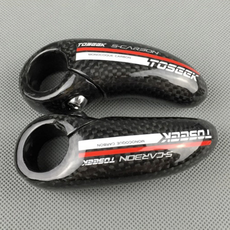 TOSEEK 1 Pair 3K Full Carbon Fiber Mountain Bike Vice Grip Bicycle Handle