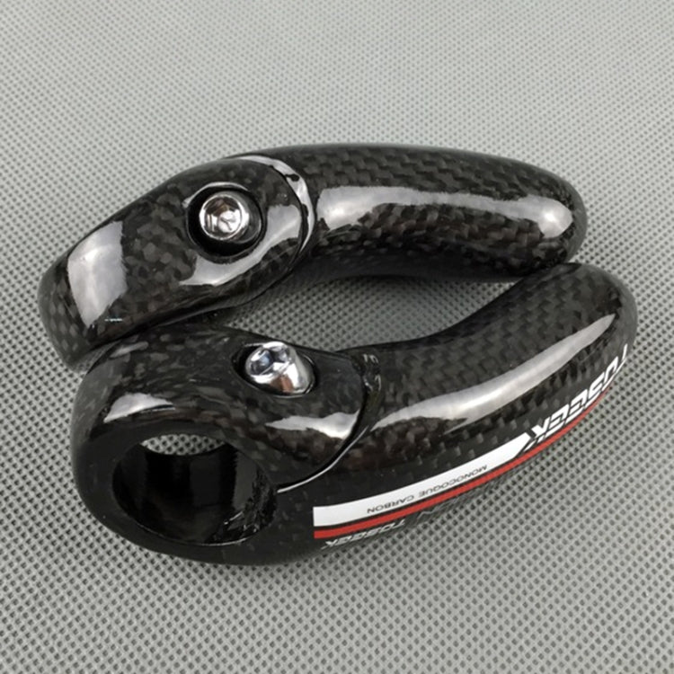 TOSEEK 1 Pair 3K Full Carbon Fiber Mountain Bike Vice Grip Bicycle Handle