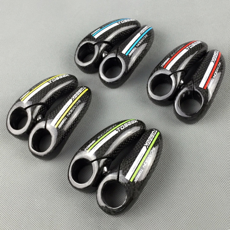 TOSEEK 1 Pair 3K Full Carbon Fiber Mountain Bike Vice Grip Bicycle Handle