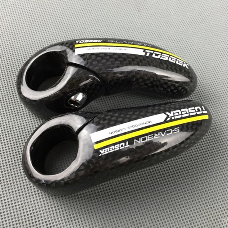 TOSEEK 1 Pair 3K Full Carbon Fiber Mountain Bike Vice Grip Bicycle Handle