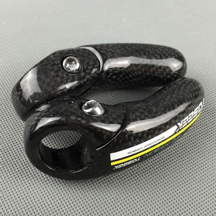 TOSEEK 1 Pair 3K Full Carbon Fiber Mountain Bike Vice Grip Bicycle Handle