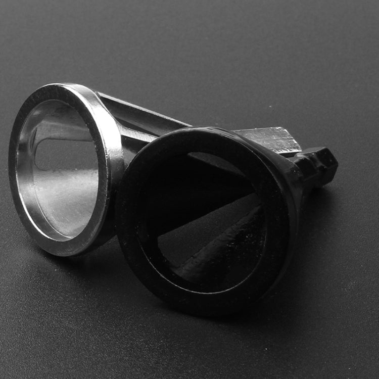 Chamfer Stainless Steel Deburring External Chamfer Tool Triangle Handle Six-slot Chamfer (Gold)