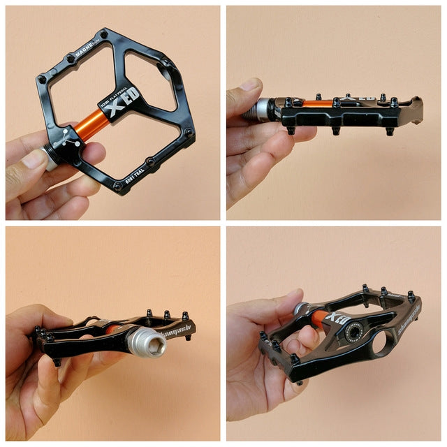 SHANMASHI 1031 Magnesium Alloy Pedal Non-slip Comfortable Bicycle Folding Pedal