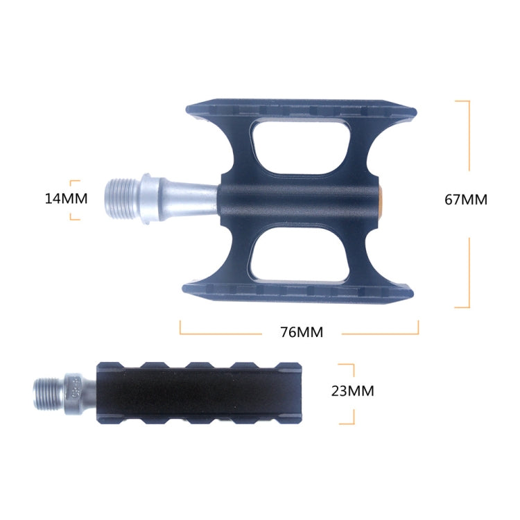 SHANMASHI 01 Mountain Bike Bearing Pedal Folding Bike Road Dead Fly Pedal