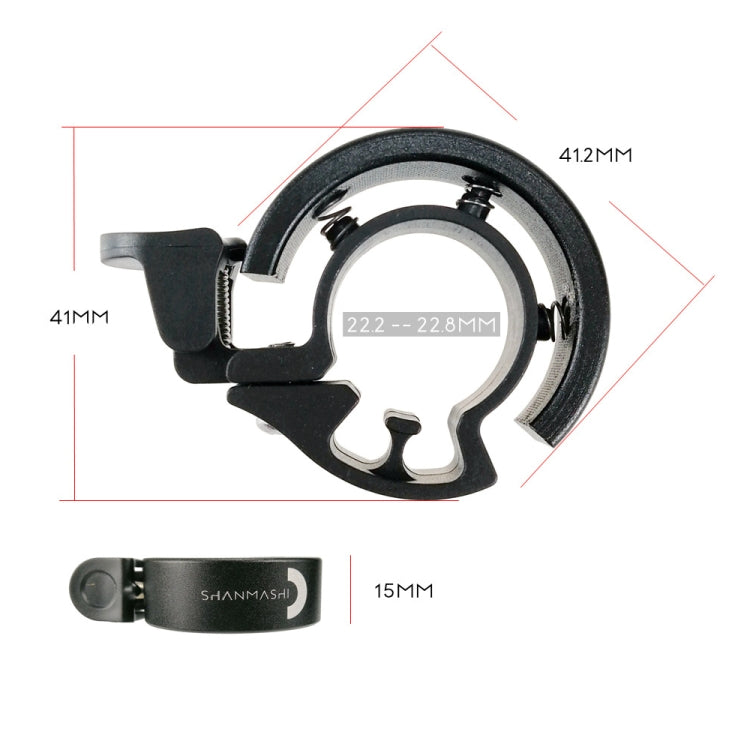 SHANMASHI Aluminum Alloy Bicycle Bell Ring Children Balance Car Bell