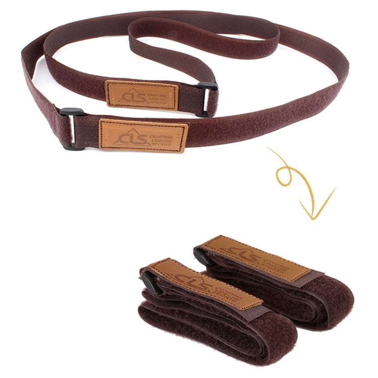 4 PCS CLS Camping Travel Outdoor Equipment Strapping Rope Baggage Backpack Packing Tape