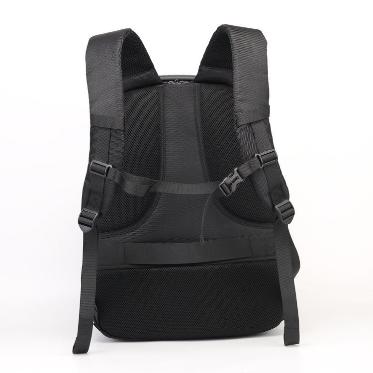 S27 Multi-Function Large Capacity Travel Casual Backpack Laptop Computer Bag with Built-in USB Charging Interface, Size: 36x20x49cm (Black)