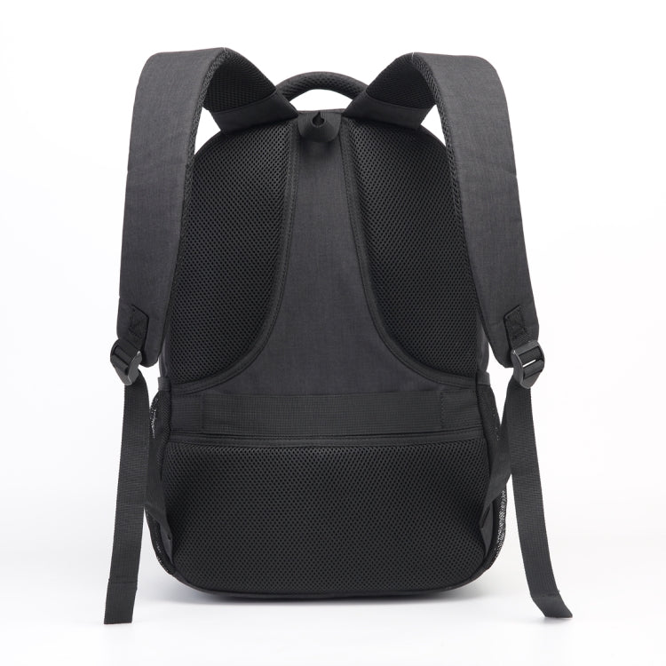 S28 Multi-Function Large Capacity Travel Casual Backpack Laptop Computer Bag with External USB Charging Interface, Size: 40x20x50cm (Black)