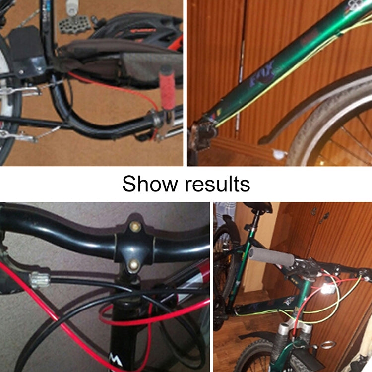 7 in 1 Cylindrical Head PVC Brake Cable Tube Set for Mountain Bike