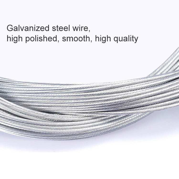 7 in 1 Cylindrical Head PVC Brake Cable Tube Set for Mountain Bike