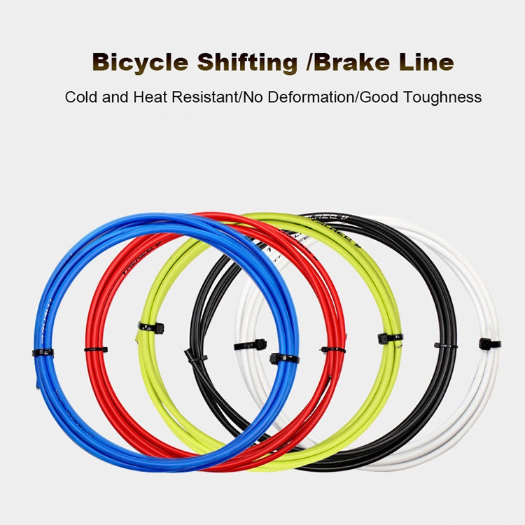 7 in 1 Cylindrical Head PVC Brake Cable Tube Set for Mountain Bike
