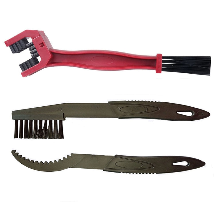 2 Set Bicycle Chain Cleaning Brush Flywheel Cleaning Tools Crankset Brush Cleaning Chain Wheel Set Brush