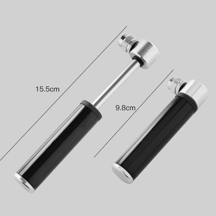 Manual Mini Portable Bicycle Aluminum Alloy Pump+ Glue-free Tire Patch + Fish-shaped Tire Lever