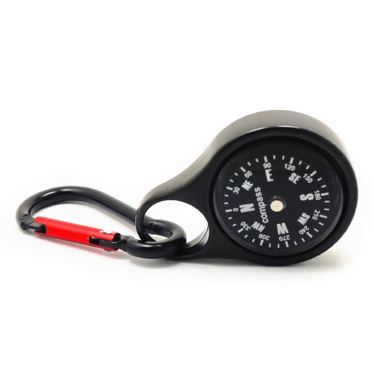 Zinc Alloy Compass Keychain Metal Carabiner
