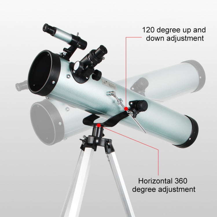 High-definition Stargazing Large Diameter Astronomical Telescope(Cyan)