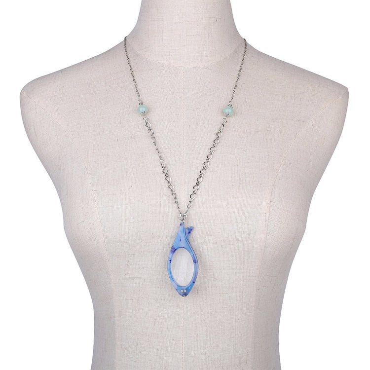 3 PCS Necklace Pendant Handheld Folding Reading Glasses + 2.00D Rndom Color Delivery