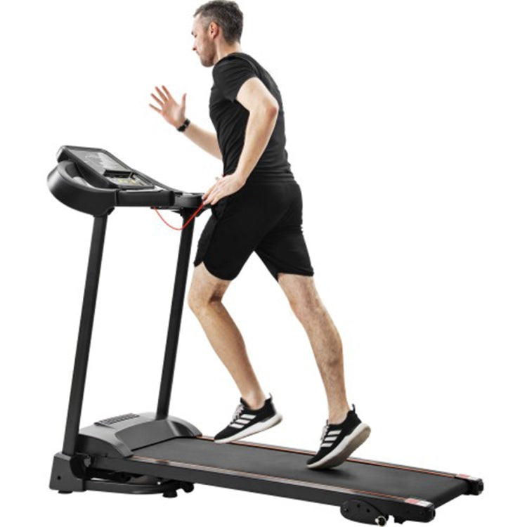 [US Warehouse] Compact Easy-folding Electric Treadmill with Audio Speakers and Tilt Adjuster