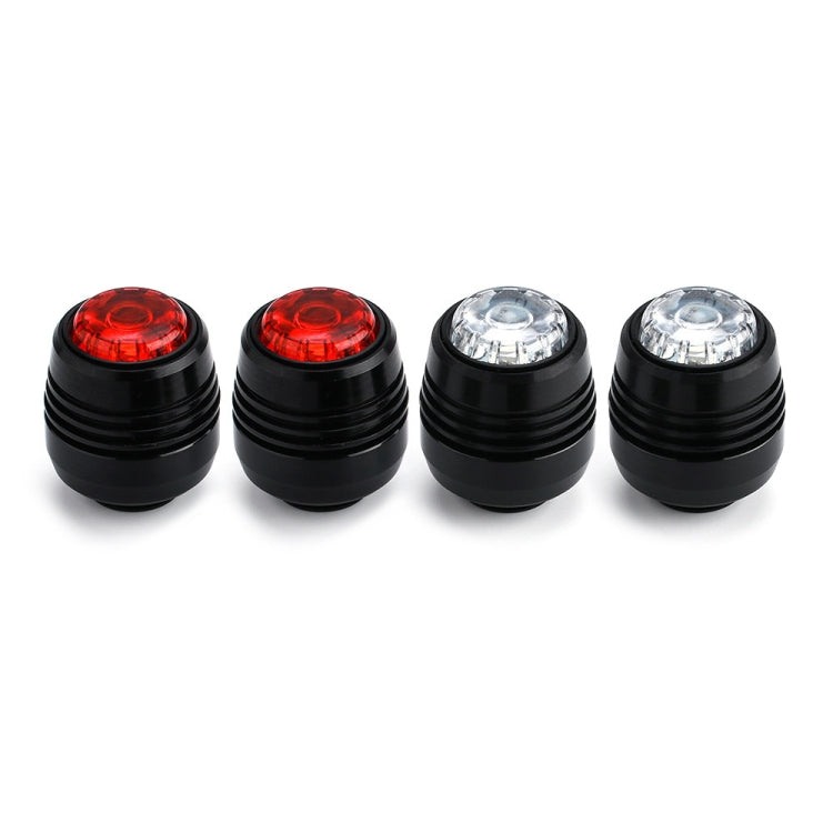 4 PCS Electric Scooter LED Waterproof Night Riding Safety Light Warning Lights