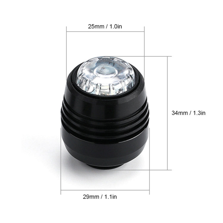 4 PCS Electric Scooter LED Waterproof Night Riding Safety Light Warning Lights