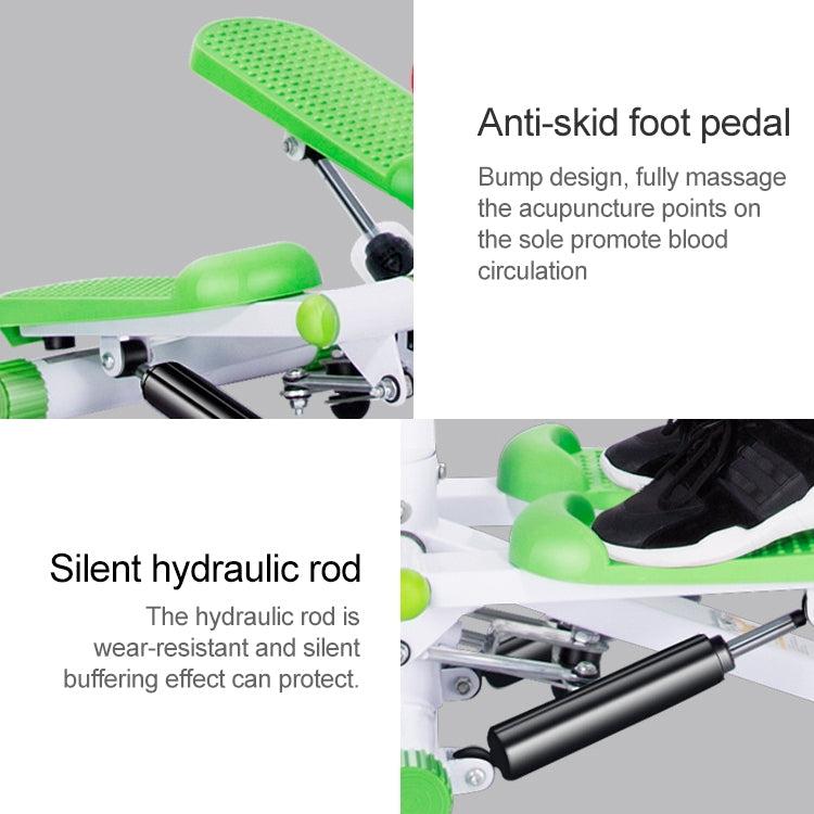 Silent Hydraulic Multifunctional Handrail Stepper Indoor Fitness Equipment