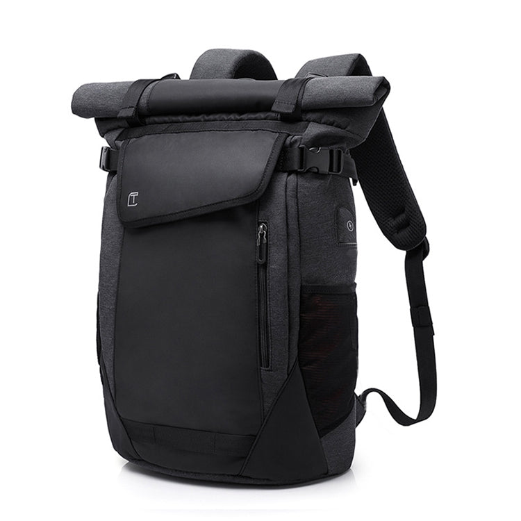 KAKA Large Capacity Travel Backpack Outdoor Fashion Shoulders Bag (Black)