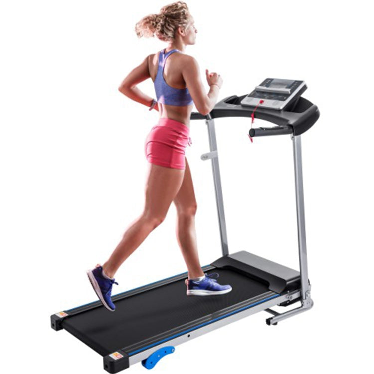 [US Warehouse] Electric Foldable Treadmill with Equipment Stand & Audio Speakers & 12 Programs & 3 Incline Levels