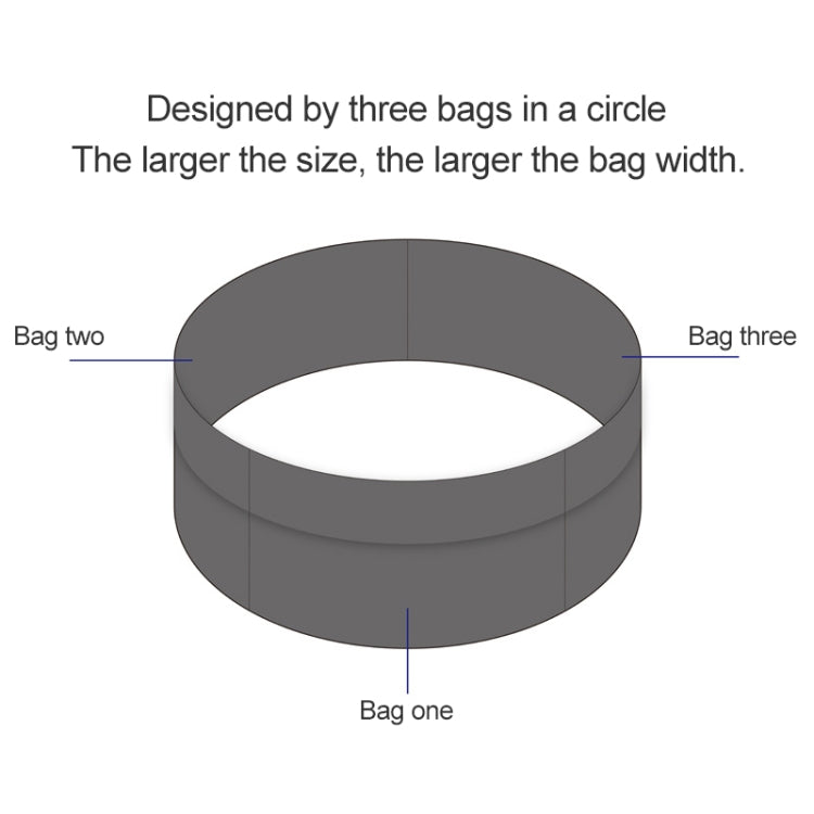 Personal Large-capacity Stretch Tablet Pockets Travel Anti-theft Bag Phone Bag,Size: M