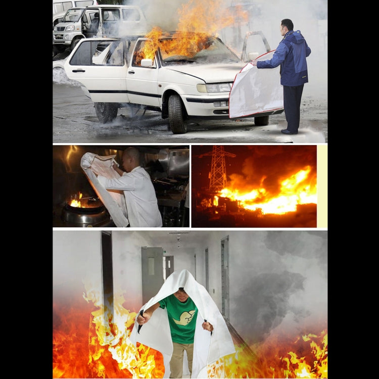 Emergency Survival Fire Blanket Shelter Safety Protector Extinguishers Tent, Size: 1.5Ã—1.5m