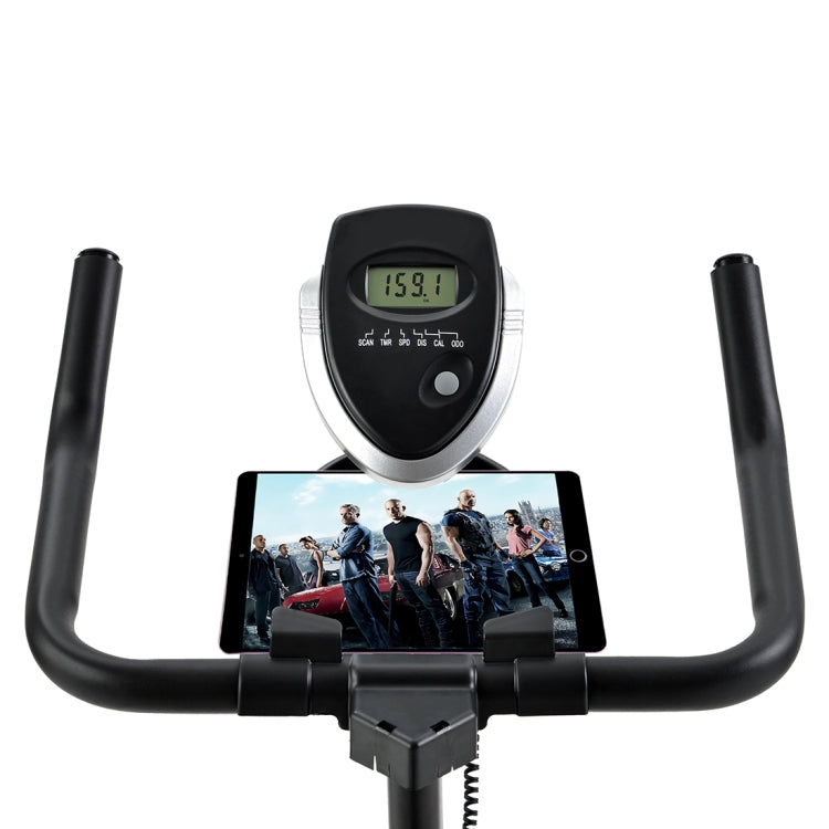 [US Warehouse] Silent Belt Driven Indoor Bicycle Fitness Bicycle with Adjustable Seat / Handle & LCD Display