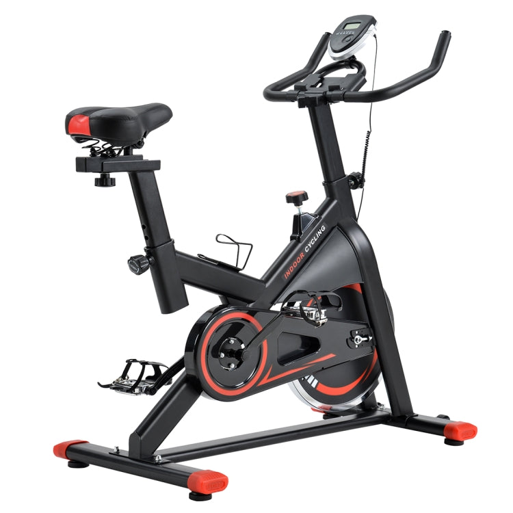 [US Warehouse] Silent Belt Driven Indoor Bicycle Fitness Bicycle with Adjustable Seat / Handle & LCD Display