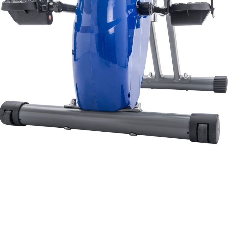 [US Warehouse] Foldable Upright / Recumbent Exercise Bike with 10 Levels of Adjustable Resistance & Armband & Backrest