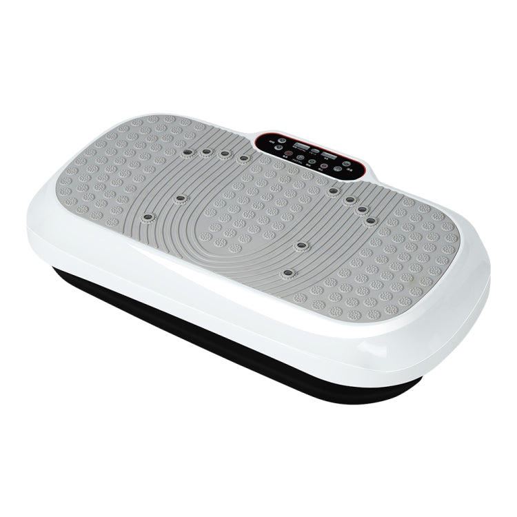 [JPN Warehouse] 200W Wireless Remote Control Home Magnet Massager Lazy Body Shaping 2D Vibration Machine with 10 Automatic Programs, JP Plug(White)