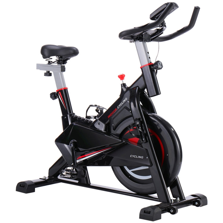 [JPN Warehouse] CY-S703 Indoor Silent Spinning Bike Fitness Bicycle with Adjustable Seat / Handle & Beverage Holder & Mobile Phone / Tablet PC Holder & LCD Monitor, Bearing Weight: 120kg