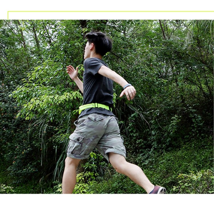 Romix RH16 Double Layer Design Fashionable Waterproof Waist Bag with Reflective Strip, 5.5 Inch