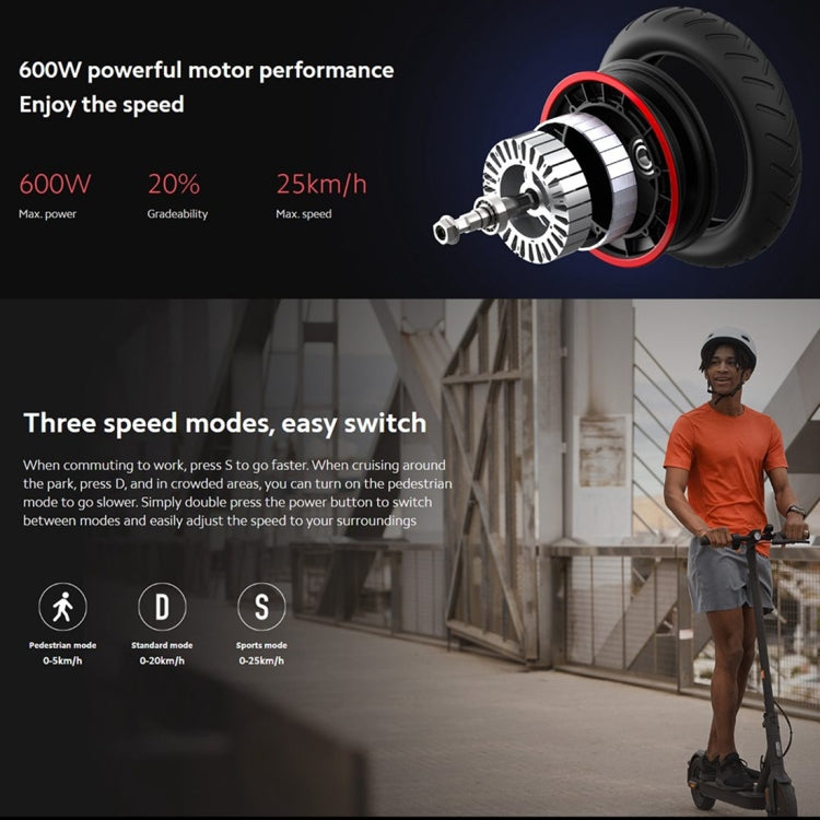 [EU Warehouse] Xiaomi Mi Foldable Electric Scooter Pro 2 Global Version, with 8.5 inch Pneumatic Tires & Lights & LED Display & Reflectors, EU Plug