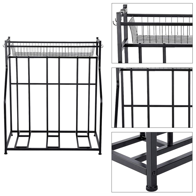 [US Warehouse] Bike Storage Stand Rack, Size: 90.5 x 54.6 x 104.1cm