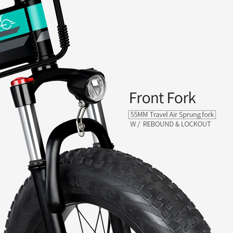 [EU Warehouse] M1 PRO 500W 18-22KM / H Foldable Aluminum Alloy Electric Bicycle with 20 inch Tires & LCD Display