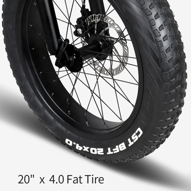 [EU Warehouse] M1 PRO 500W 18-22KM / H Foldable Aluminum Alloy Electric Bicycle with 20 inch Tires & LCD Display