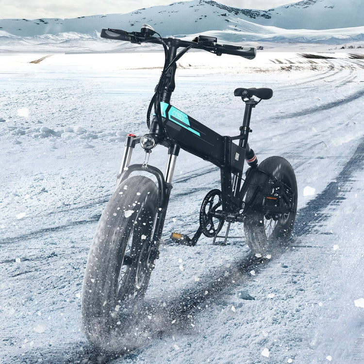 [EU Warehouse] M1 PRO 500W 18-22KM / H Foldable Aluminum Alloy Electric Bicycle with 20 inch Tires & LCD Display