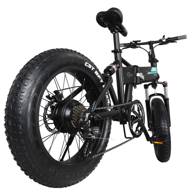 [EU Warehouse] M1 PRO 500W 18-22KM / H Foldable Aluminum Alloy Electric Bicycle with 20 inch Tires & LCD Display