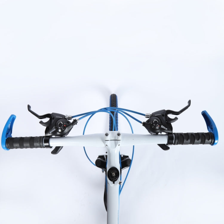 [US Warehouse] MEIYINUO 26 inch Python-shaped Mountain Bike Single Wheel Double Disc Brake Road Bike(Blue)