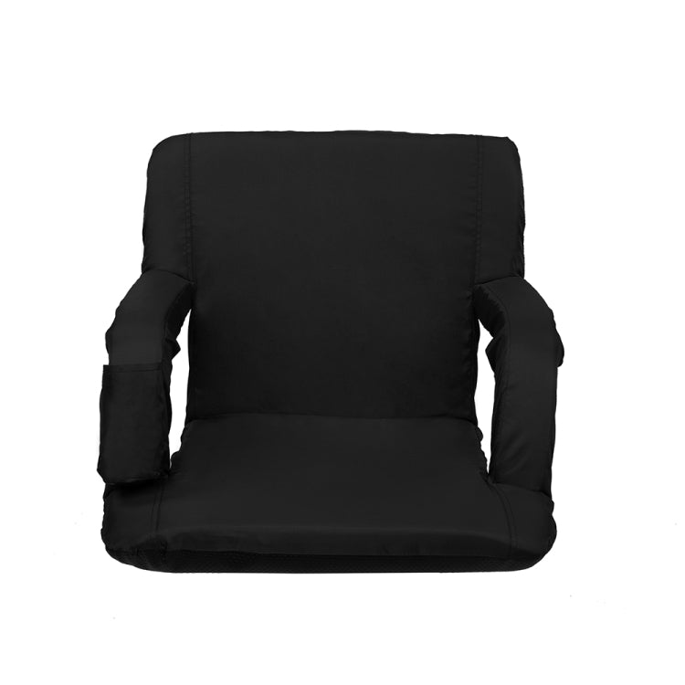 [US Warehouse] 2 PCS 21 inch Simple Style Stadium Waterproof Cushion Grandstand Chair with Beverage Bag