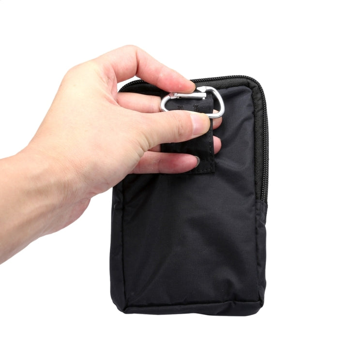 5.7 inch Multifunctional Double Circle Pattern Sports Storage Waist Packs / Waist Bag / Hiking Bag / Camping Bag with Hanging Hook for iPhone 6s Plus / 6 Plus, Samsung S7 Edge / S7 / S6 Edge+ / A9, LG G5