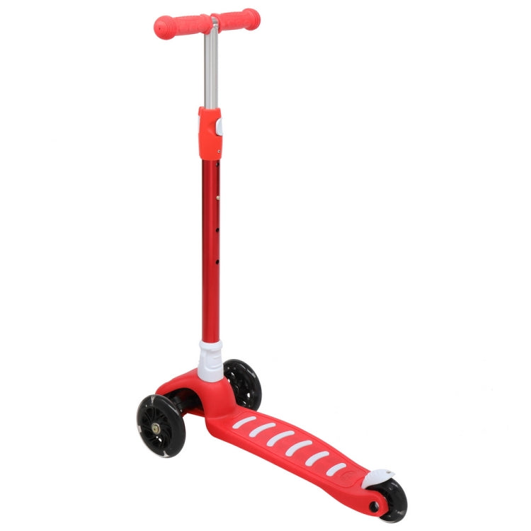 [US Warehouse] Armrest and Height Adjustable Three-wheel Scooter with Light