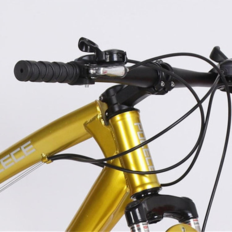[US Warehouse] 26 inch Full Suspension 21-speed Aluminum Alloy Frame Road Bikes Mountain Bikes(Yellow)